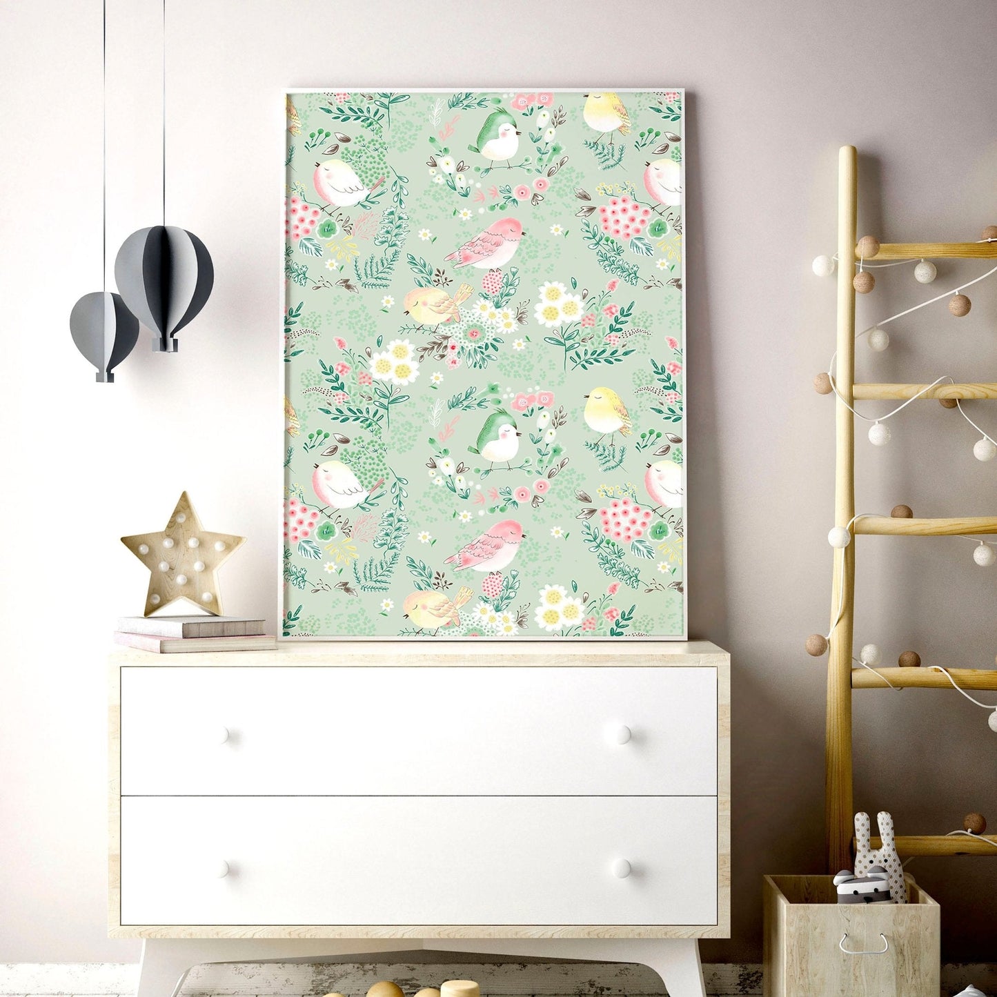 Whispering Woods | Set of 2 Woodland Nursery Wall Art Prints