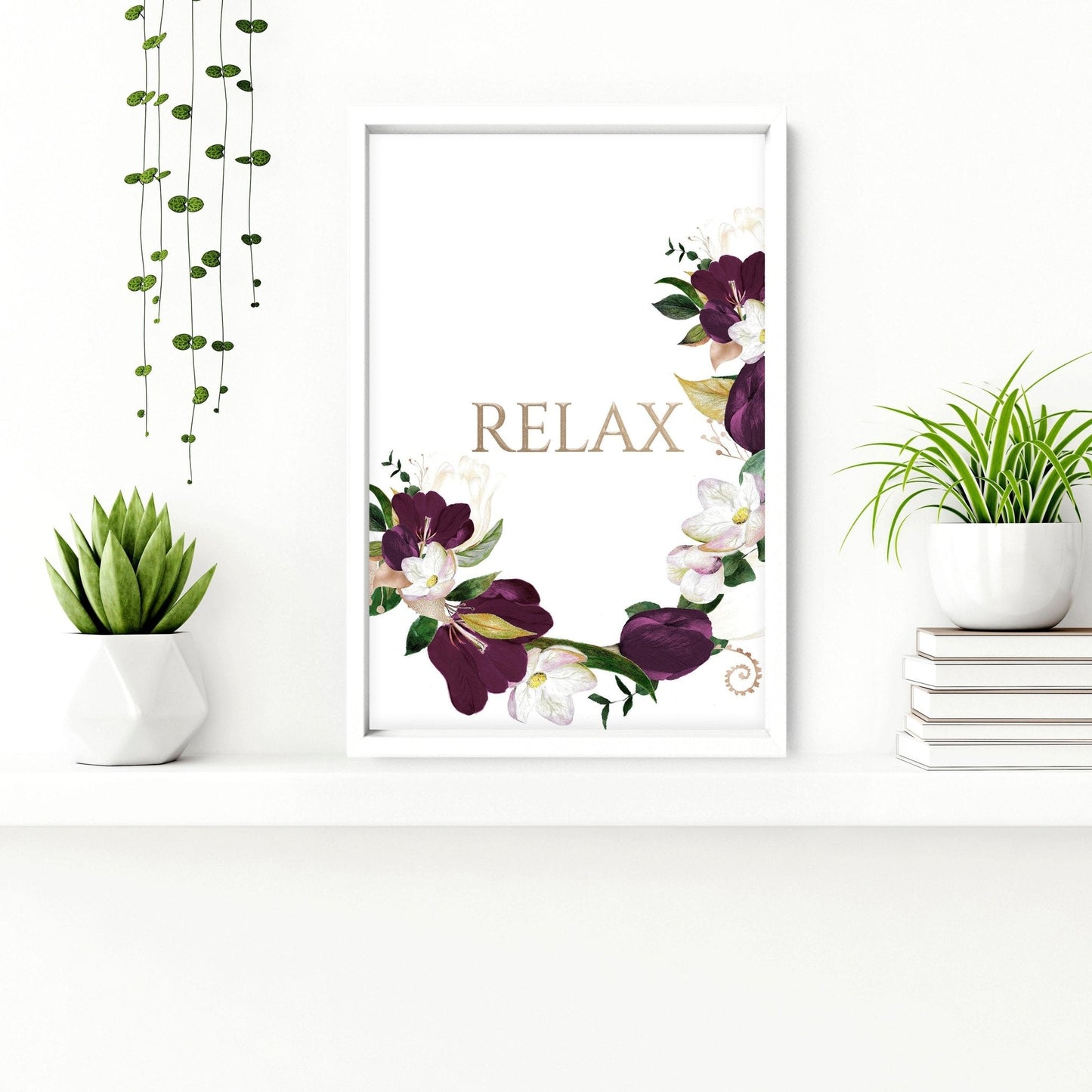 Classy Bathroom Wall Art | Set of 3 Framed Bathroom Prints