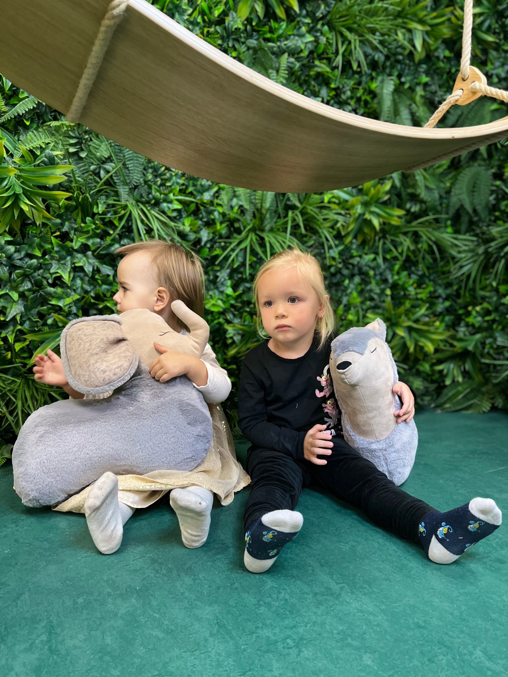 Handmade Elephant Soft Toy-Pillow – 45cm Plush Grey Cushion | Symbol of Good Luck | From Lithuania